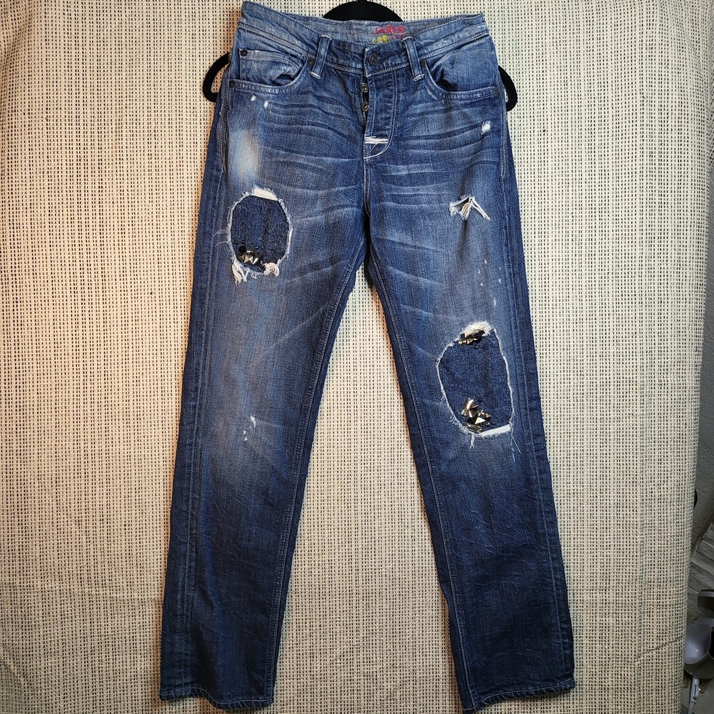 AG Adriano Goldschmied Women's Size‎ 26 Denim Jeans Distressed